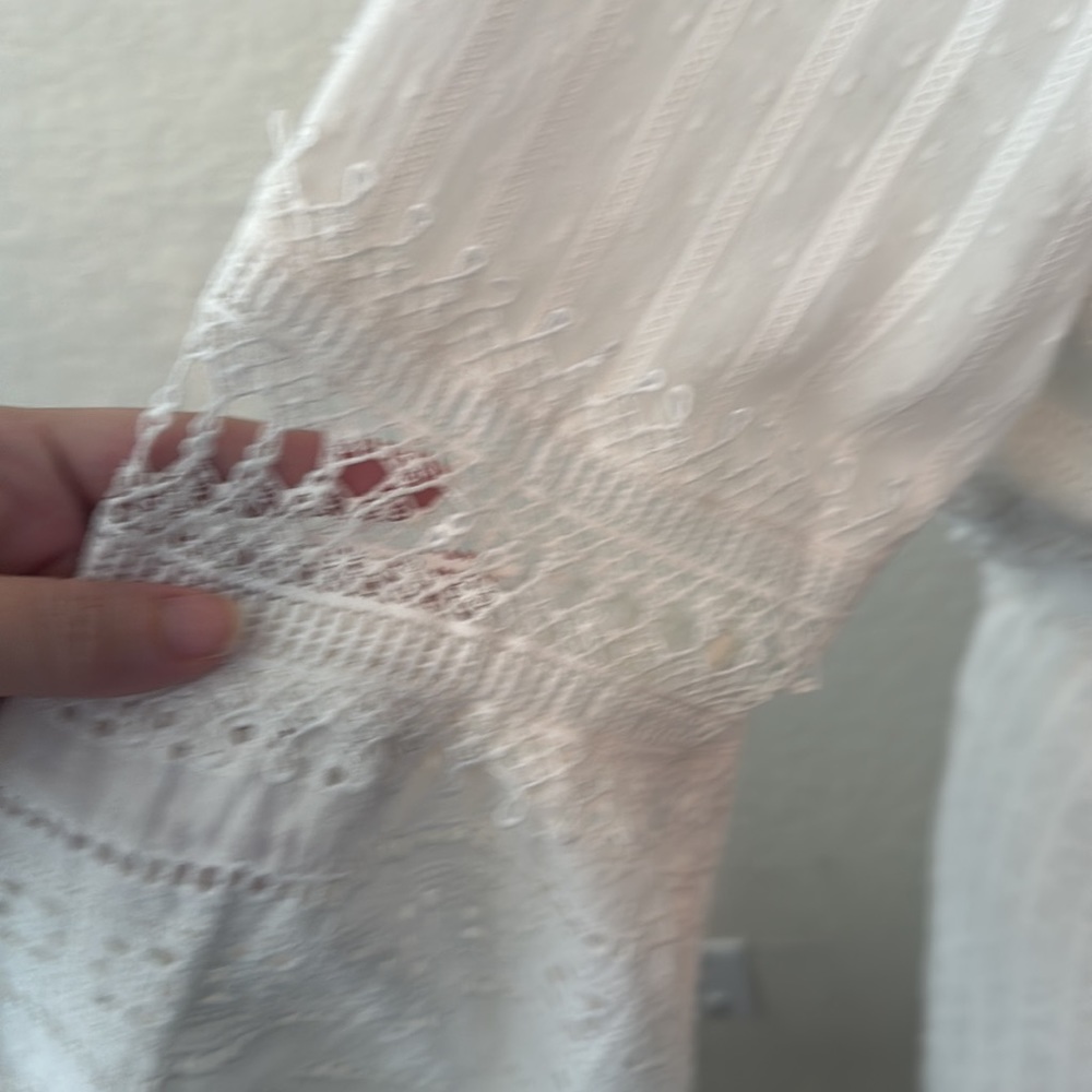 Anthropologie Ebba Eyelet Dress - Picture 6 of 7
